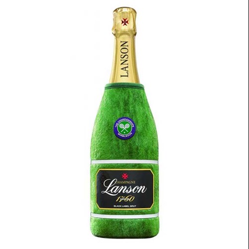 Wimbledon 2017 Tennis Court Neoprene - Lanson Black Label Brut NV 75cl - Delivered to Your Door